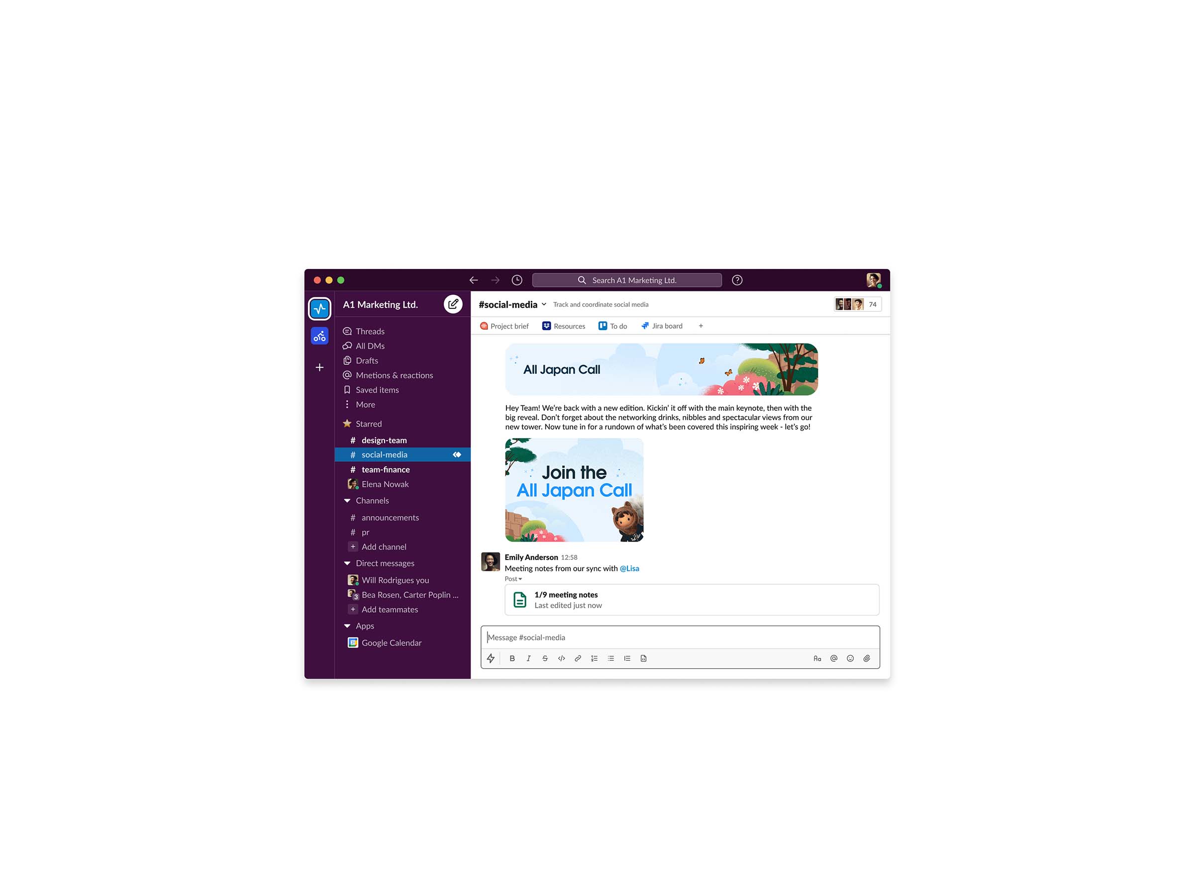 Japan Slack assets